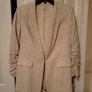 Women's linen blazer